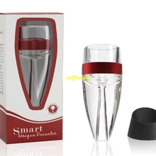 24 шт/лот Быстрая акриловый быстро трезвый аэратор для вина быстрое аэратор красного вина волшебный Аэратор Графин для вина выливной носик