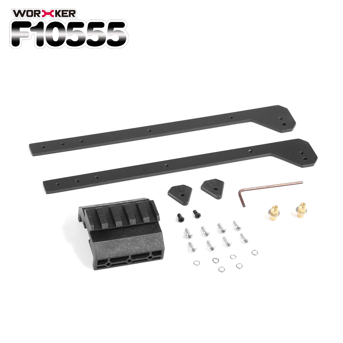 

Worker F10555 Stainless Steel Injection Molding Pull-down Kit for Nerf Retaliator(Sliding Block Set) - Black