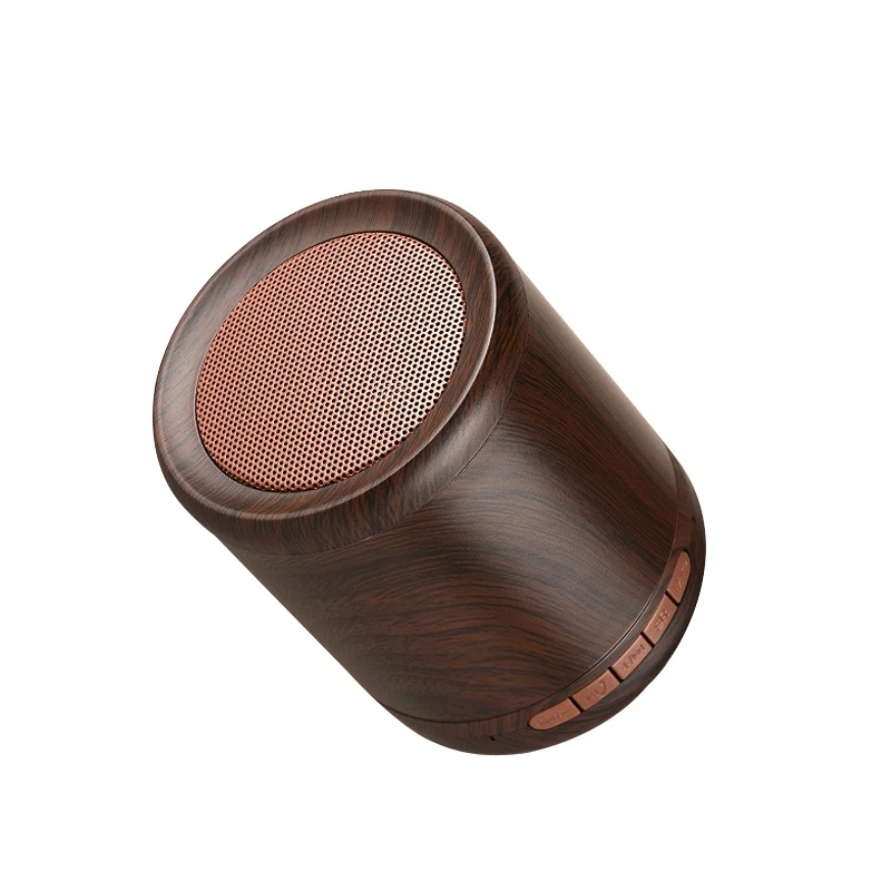 Деревянная Hi Fi беспроводная bluetooth колонка портативная стереоколонка с