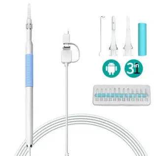 0.3MP пикселей Otoscope камера Android и Windows PC эндоскоп USB Type-C адаптер Инспекционная