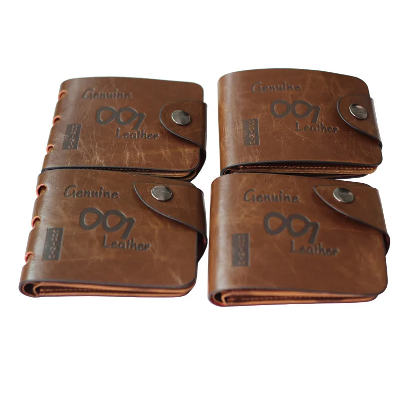 

2019 Vintage Leather Hollow Out Men Wallet Thin Hasp Trifold Billetera Hombre 3 Fold Short Anime Clutch Boy Clamp Purse New Sale