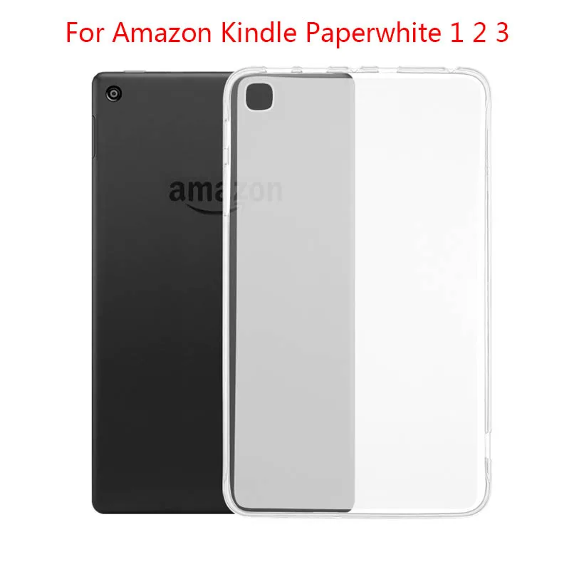 Прозрачный чехол для Amazon Kindle Fire HD8 HD10 10,1 Paperwhite 1 2 3 Чехол s Fire 7 7,0 8,9 Водонепроницаемый крышка - Цвет: For Paperwhite 1 2 3