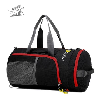 

Outdoor bag Multifunction Waterproof Nylon Unisex Camping Sports Bags Folding Knapsack Packsack Shoulder Bags Travel Hiking Bags