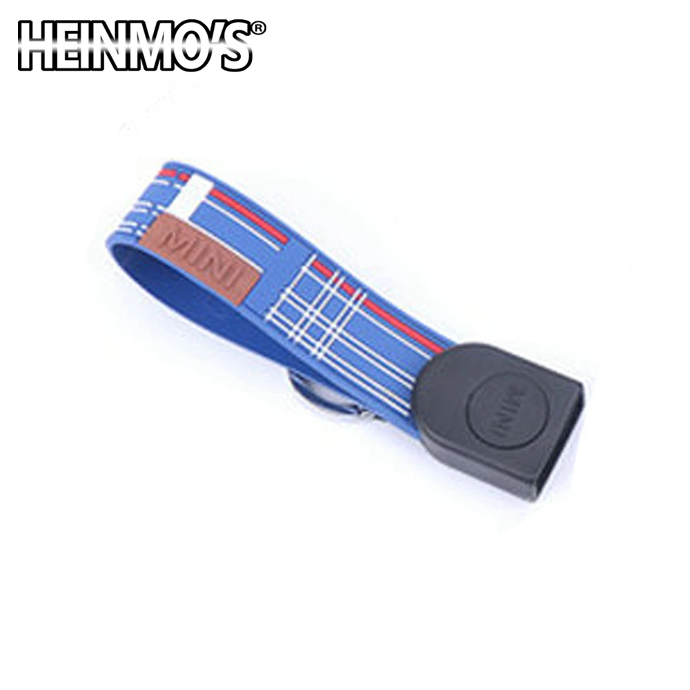 Для MINI Countryman F60 F56 F57 F54 F55 Clubman авто брелок для ключей, веревка, Стайлинг для MINI Cooper, аксессуары для MINI F60 JCW - Название цвета: Blue A