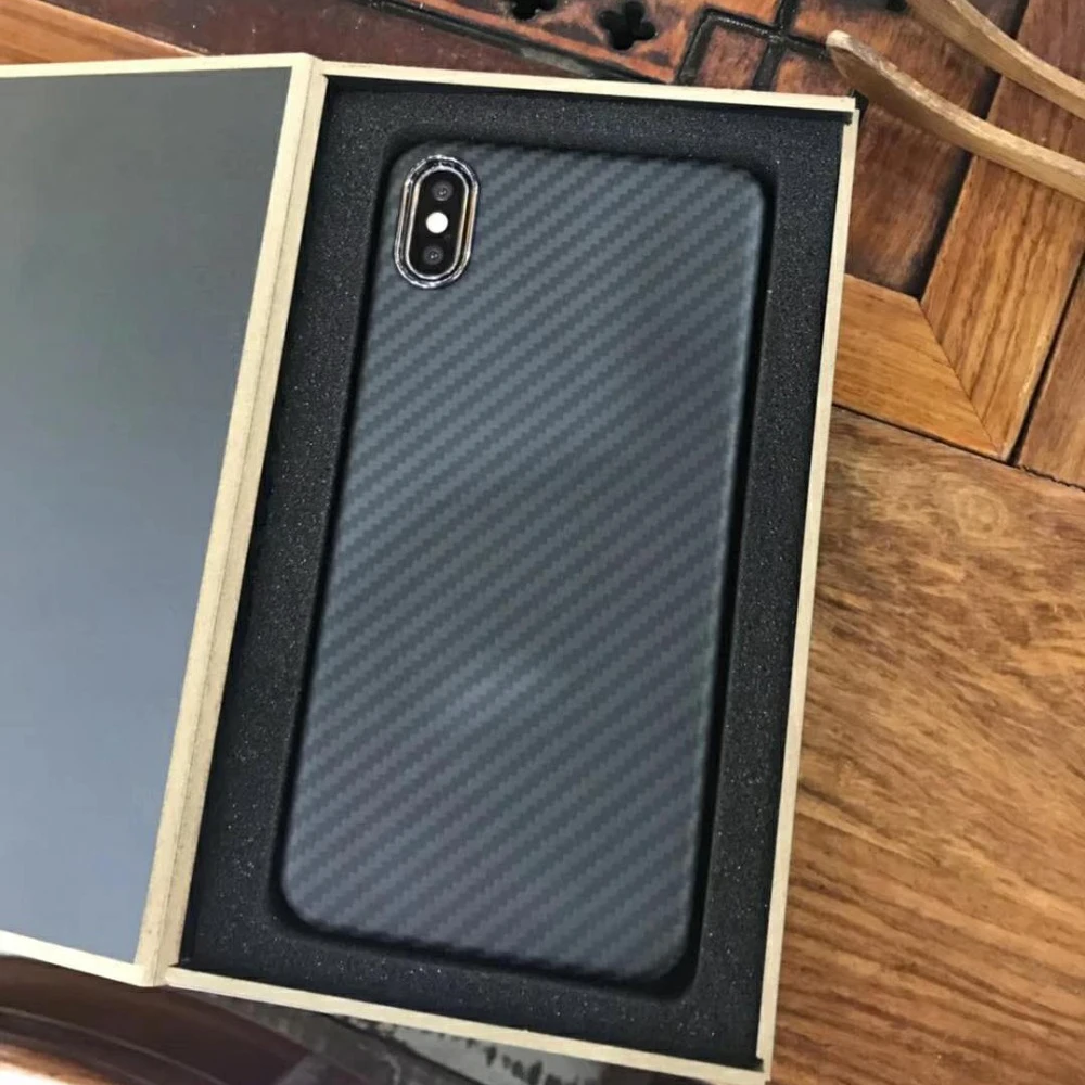 

100% Real Carbon Fibe For iphoneX XS Case Ultra-light Cover Mobile Phone Case For Apple iPhoneXs MAX Carbon Case Lens Protection