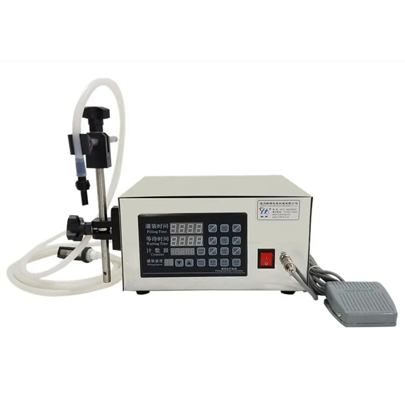220V 110V Electric Automatic Digital Control Liquid Quantitative Filling Machine 3 5L Min With English Button