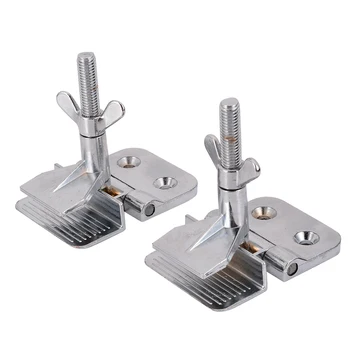 

2pcs Zinc Alloy Double-Buret Clamp Screen Printing Speedball Butterfly Hinge Clamp High Hardness Clip Hardware Tool