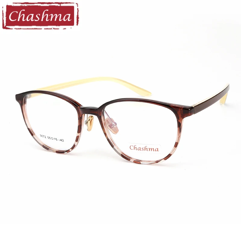 Ультралегкие женские очки Chashma брендовые дизайнерские в оправе кошачий глаз
