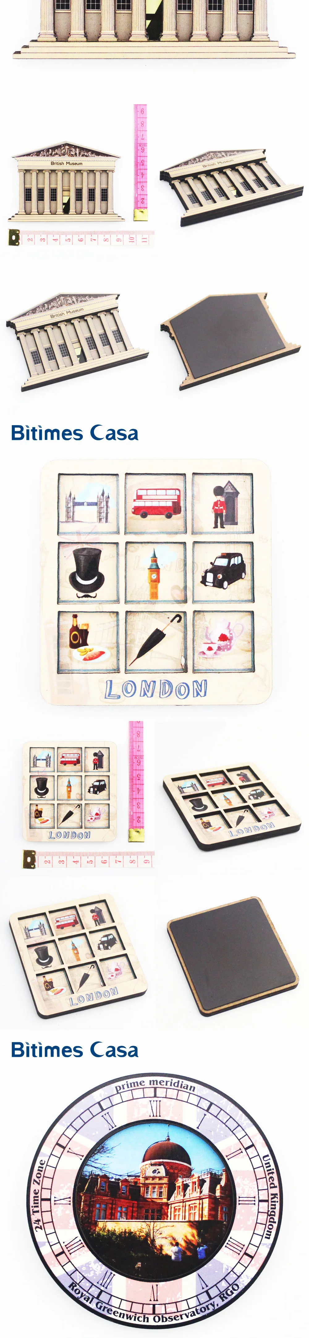 3D UK Fridge Magnet 0-4