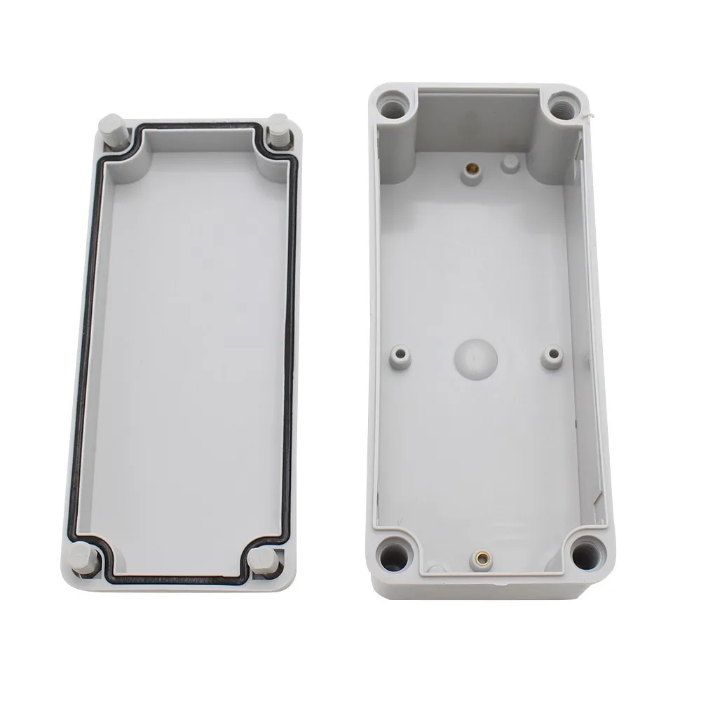 1XPlastic Waterproof Electrical Junction Box 100*100*70mm IP65 With 7 Holes EP