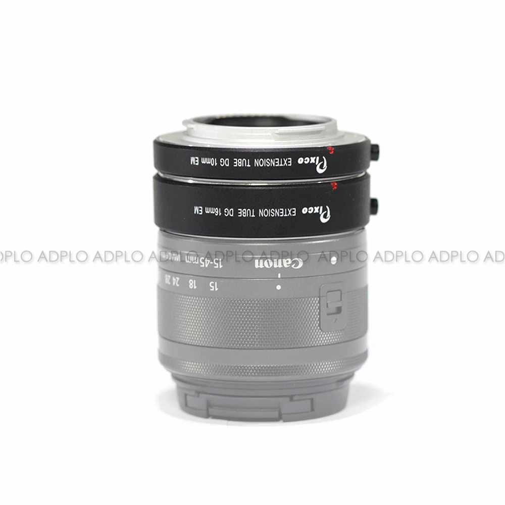 

ADPLO M50 M100 M6 M5 M10 M3 M2 Auto Focus Macro Extension Tube for Canon EOS M Mount Camera 080098