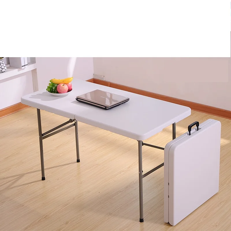 Household folding dining table Simple stall Portable office learning Long table Multifunctional publicity table Fold Household folding dining table Simple stall Portable office learning Long table Multifunctional publicity table Fold