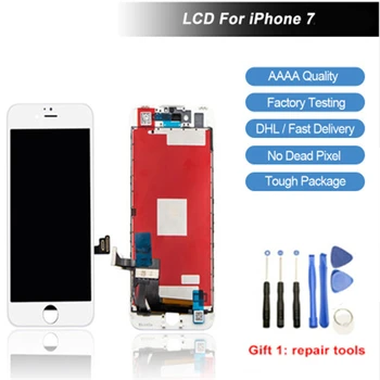 

1Pcs Factory Sale Replacement LCD For Iphone 7 LCD Screen Display Touch Digitizer Assembly For iphone 7 LCD Screen AAA Quality
