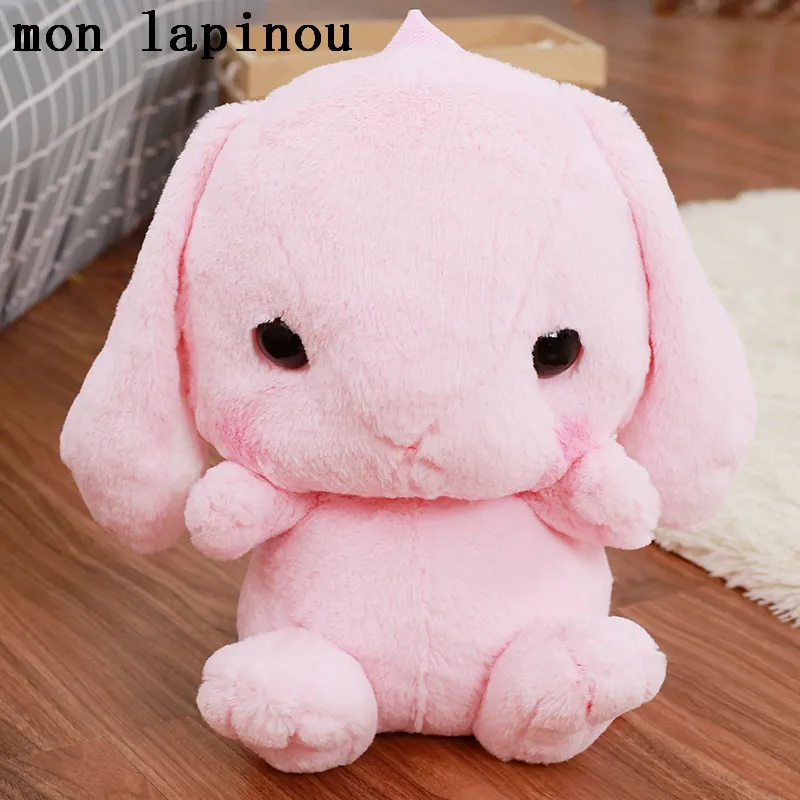 Плюшевый кролик рюкзак японский каваи Кролик сумка мягкая игрушка кролик детская школьная сумка игрушка подарок для девушки женщины - Цвет: Розовый
