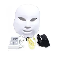 7 цветов Led Light прибор для фототерапии уход за лицом омолаживатель для лица Корейский Led маска терапия