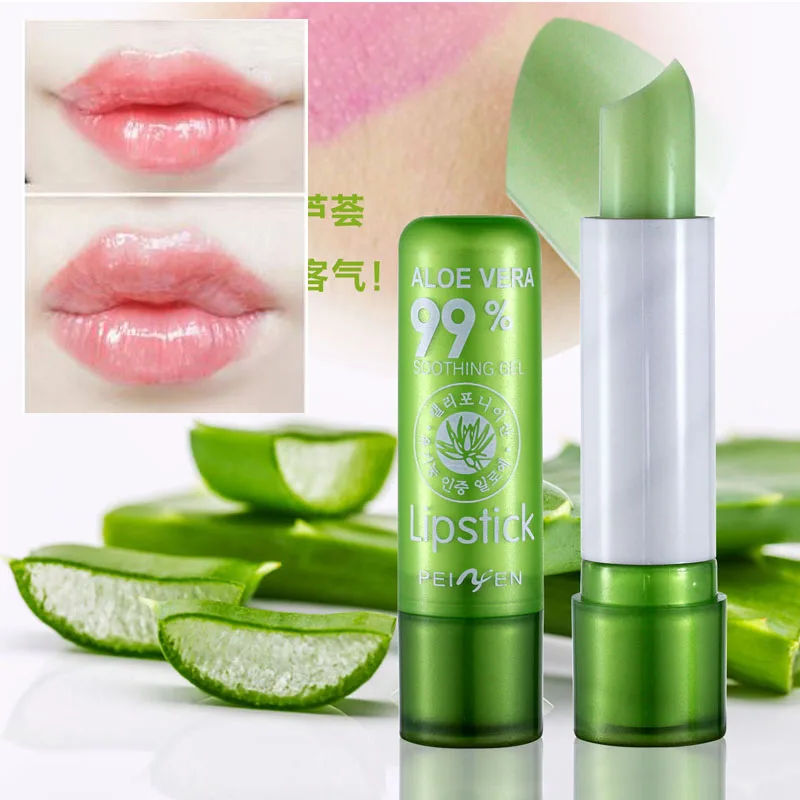 PNF moisturizing lipstick 99% natural Aloe Vera lipstick 3.5g waterproof long lasting temperature change color lip balm PN003 PNF moisturizing lipstick 99% natural Aloe Vera lipstick 3.5g waterproof long lasting temperature change color lip balm PN003