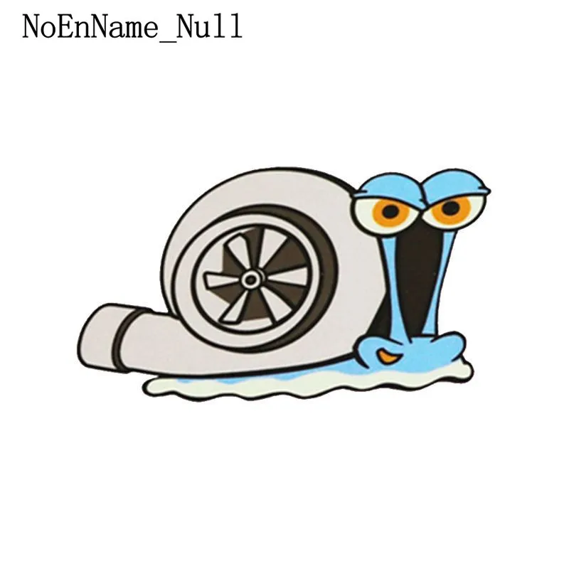 

11.8CM*8CM Cartoon Car Styling Reflective Waterproof Funny Animal Snail PVC Car Sticker Decal