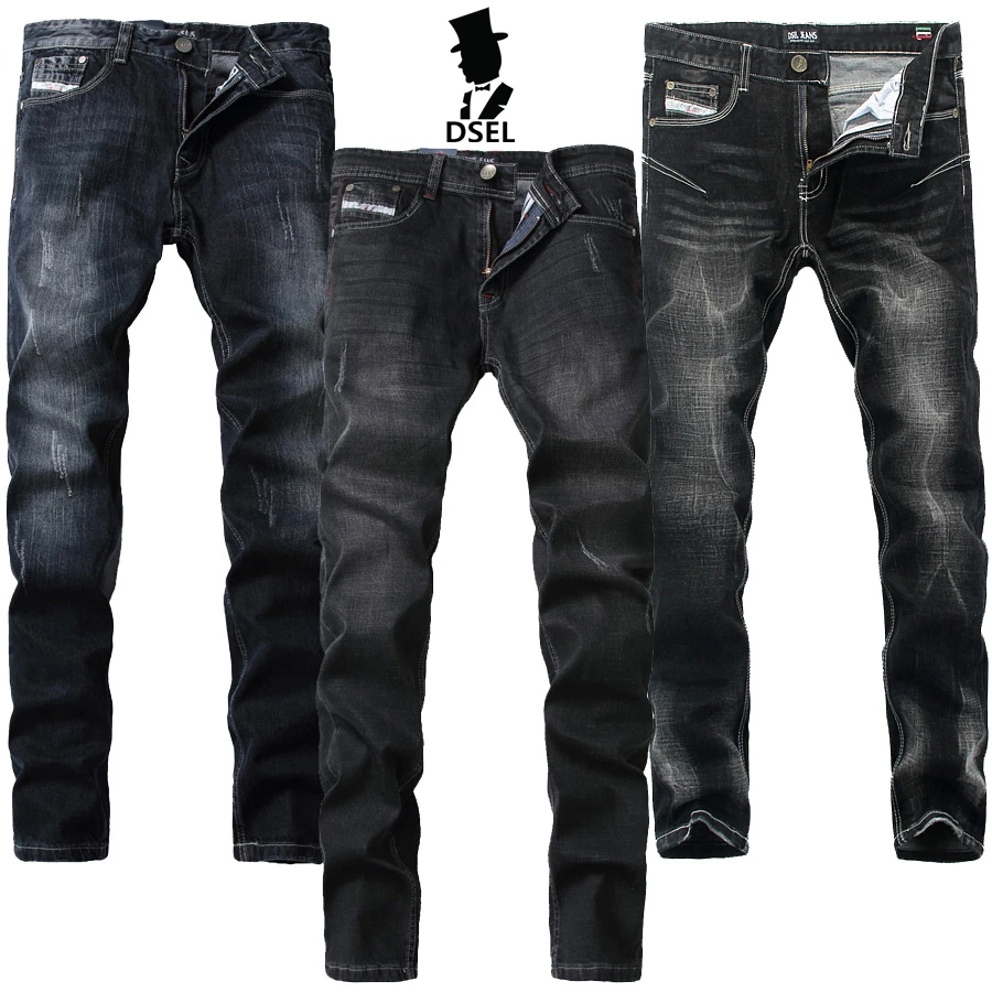 

Preppy Brand Mens Jeans Uomo Pants With Logo Thin Elastic Skinny G702 Slim Stong Stretch G707 Slim Ripped G709 Black Jeans Men