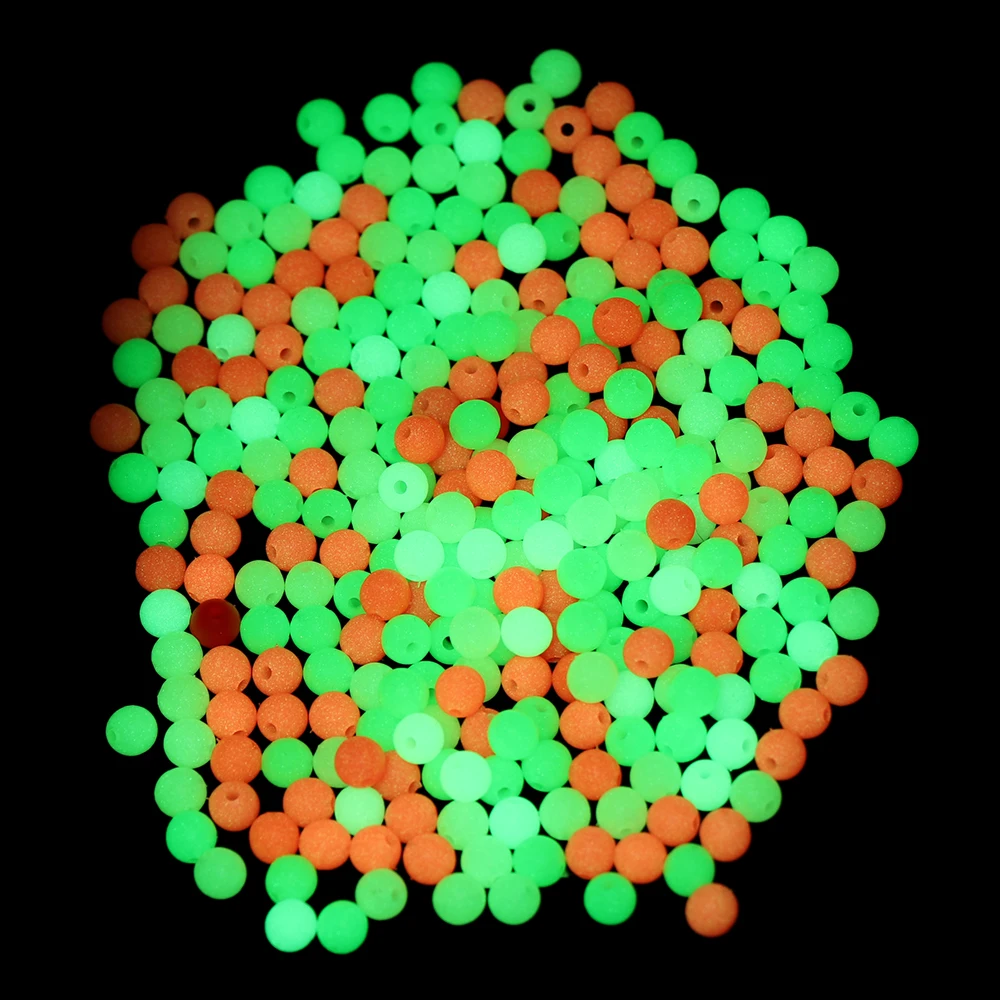 100 шт./пакет светящиеся Рыболовные Поплавки шарики буй светильник ночное морские рыболовные снасти приманки аксессуары 4/5/6/8 мм