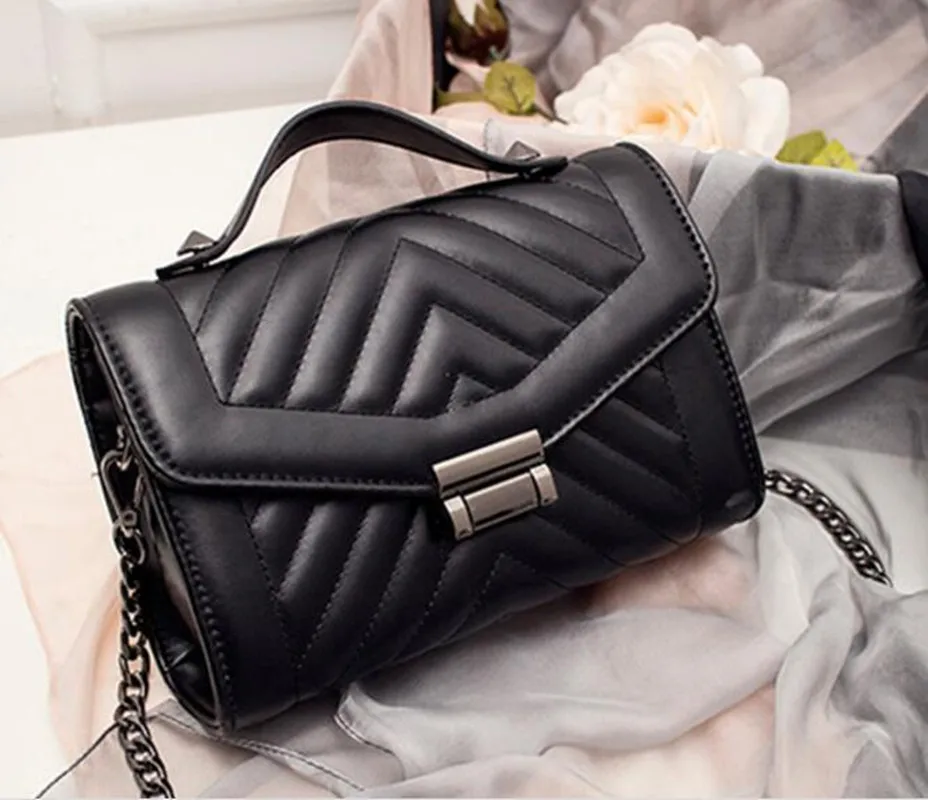 

New Vintage PU Leather Female Top-handle Bags Women Messenger Bags Females Fashion Bag shoulder bag feminina bolsa FR575