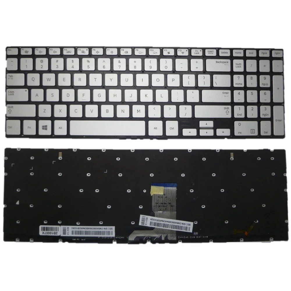 Новая клавиатура для ноутбука Samsung NP670Z5E 670Z5E NP680Z5E 680Z5E NP770Z5E 770Z5E NP780Z5E 780Z5E NP870Z5E серии