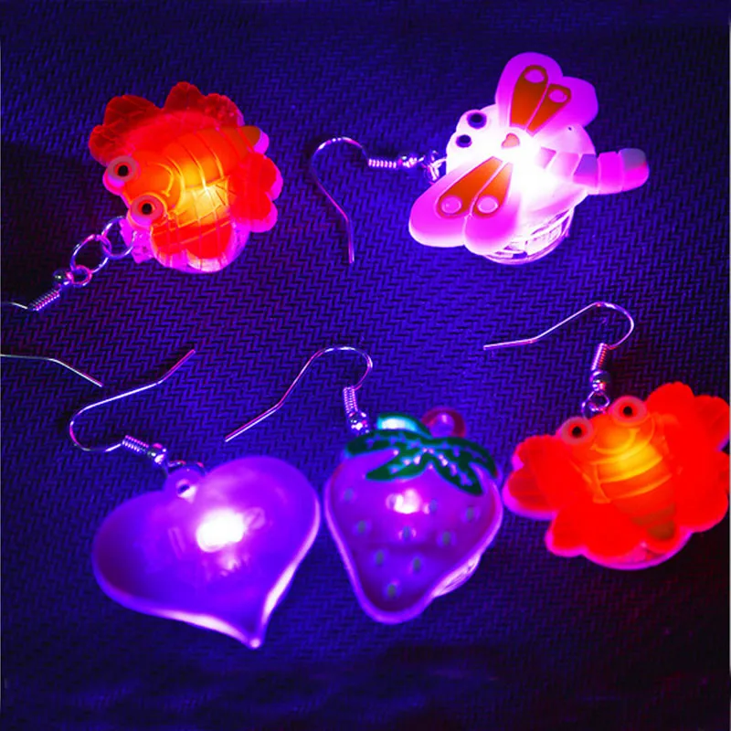 Us 19 9 Cartoon Led Glowing Earrings Light Up Ear Studs Disco Glow Dance Party Jewelry Concert Bar Birthday Toy Gift Navidad In Us 19 9 Cartoon Led Glowing Earrings Light Up Ear Studs Disco Glow Dance Party Jewelry Concert Bar Birthday Toy Gift Navidad In