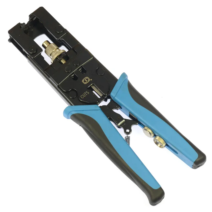 

Universal Compression Tool BNC/RCA CRIMP TOOL RG59/RG6 1W5,RG59, RG6, F-pin, BNC, RCA