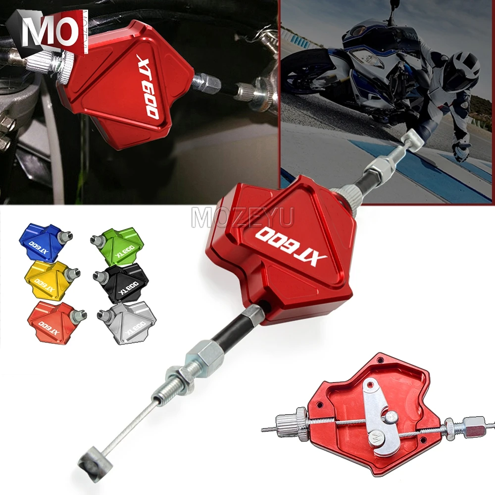 

Motorcycle CNC Aluminum Stunt Clutch Lever Easy Pull Cable System For Yamaha XT600 XT 600 E R X Z XT600E XT600R XT600X XT600Z
