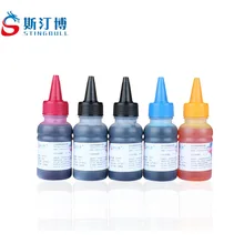 100 мл набор чернил для заправки краски Универсальный для Canon чернильные картриджи черный голубой пурпурный желтый серый