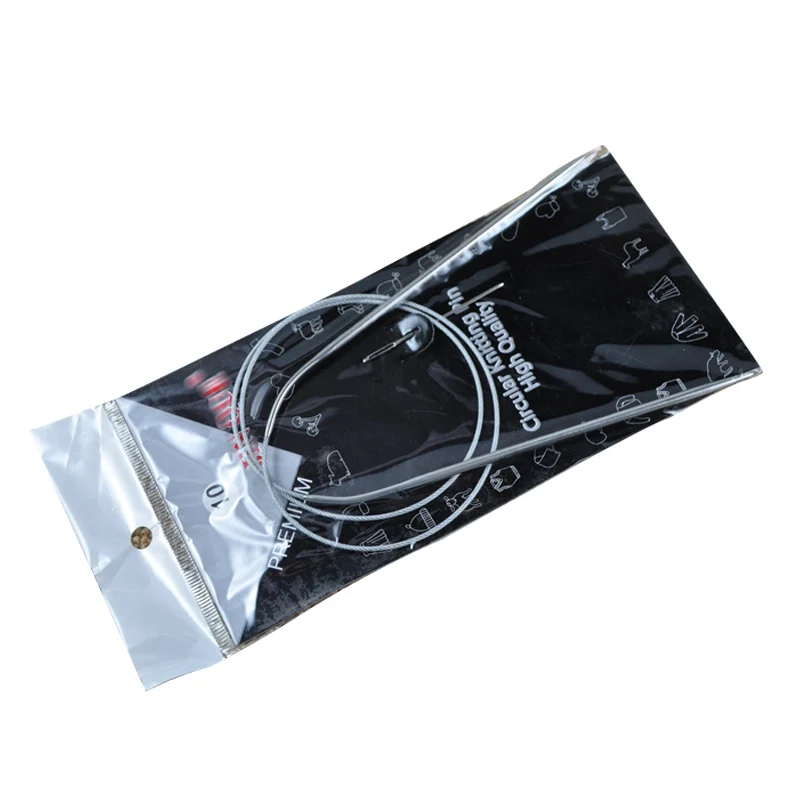 

1 Set Needlework Tool Stainless Steel Circular Knitting Needles 11 Pcs Sweater Sewing Tools Accessory Home 80cm Length