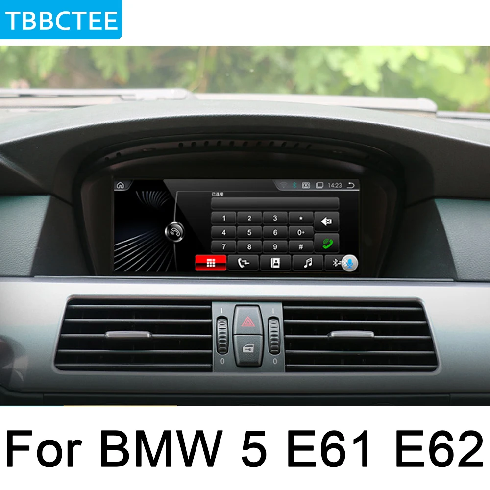 Для BMW 5 серии E60 E61 E62 E63 2003~ 2008 CCC автомобильный Android HD мультимедиа сенсорного экрана плеер стерео дисплей навигация gps аудио