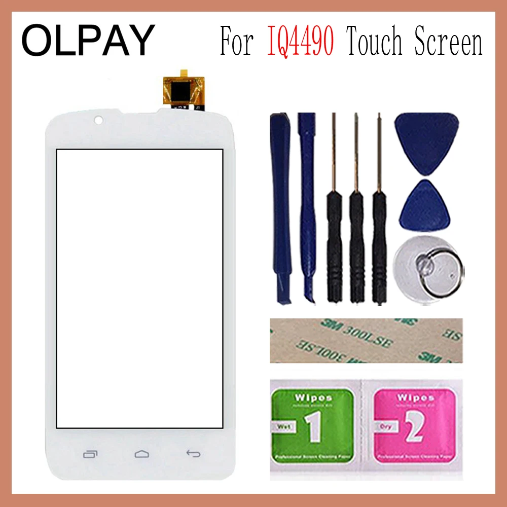 OLPAY 4 0 дюймов для Fly IQ4490 ERA Nano IQ 4490 сенсорный экран дигитайзер панель передняя