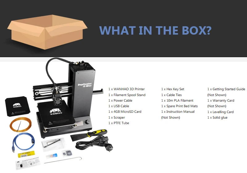 what in the box2  I3 mini 2222