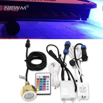 

RGB Color Change led Underwater Lights for Yacht High Quality 27W LED Marine Light IP68 Underwater Marine Yacht Boat Drain Light