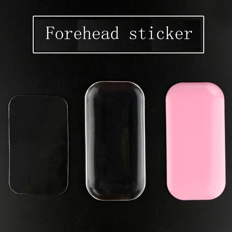 

SEXYSHEEP Forehead Sticker Pad Silicone Pink Transparent Thicken Planting Graft