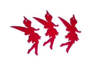 

Cute Pink Fairy Charms | Laser Cut Acrylic Fairy Pendants | Kawaii Jewellery Pendant
