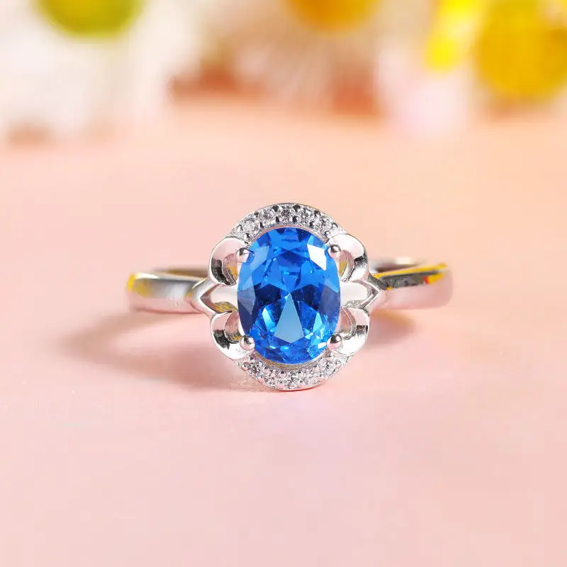 

DMCRFP009 Popular Ring Real 925 Sterling Silver Cubic Zirconia Ring For Women