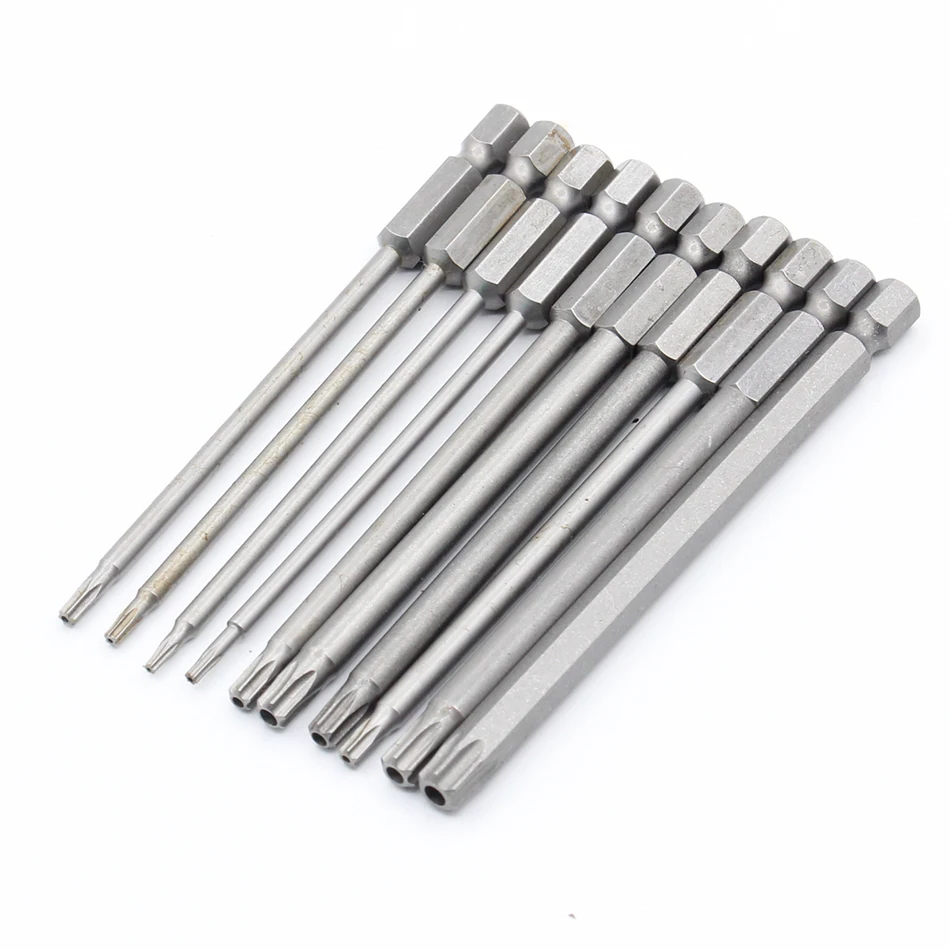 1Pc-150mm-long-T6-T40-Magnetic-Torx-Screwdriver-Bits-Set-Electric-Screwdriver-head-T6-T7-T8
