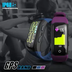 Водонепроницаемый Цвет Экран Smart наручный трекер физической активности Спортивная gps браслет для смарт-часов монитор сердечного ритма
