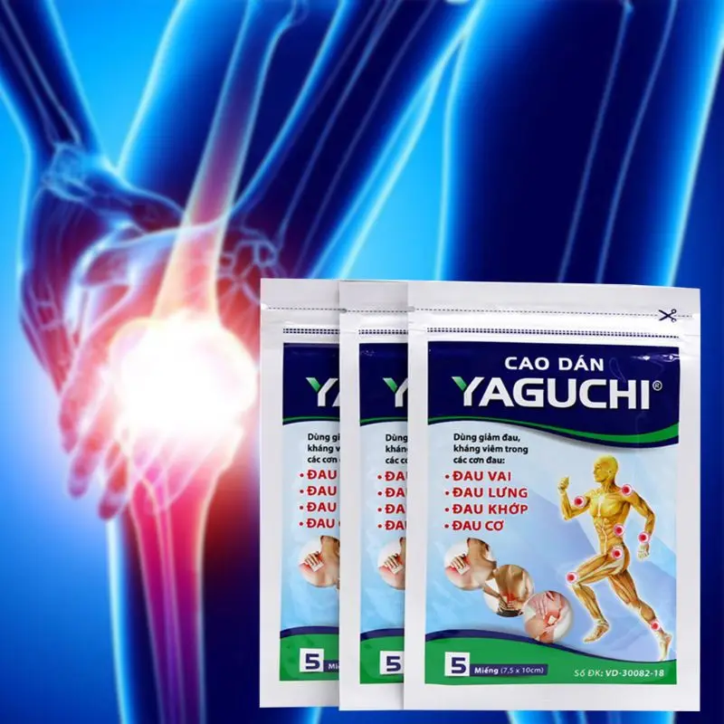

5Pcs Aches Stiff Medical Patch Anti-inflammatory Arthritis Neck Waist Joints Fatigue Pain Relief Plaster Body Health Care