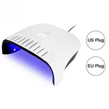 Модная Полезная 60 Вт УФ светодиодный лампа, Сушилка для ногтей Гель-лак сушильный аппарат для маникюра инструмент