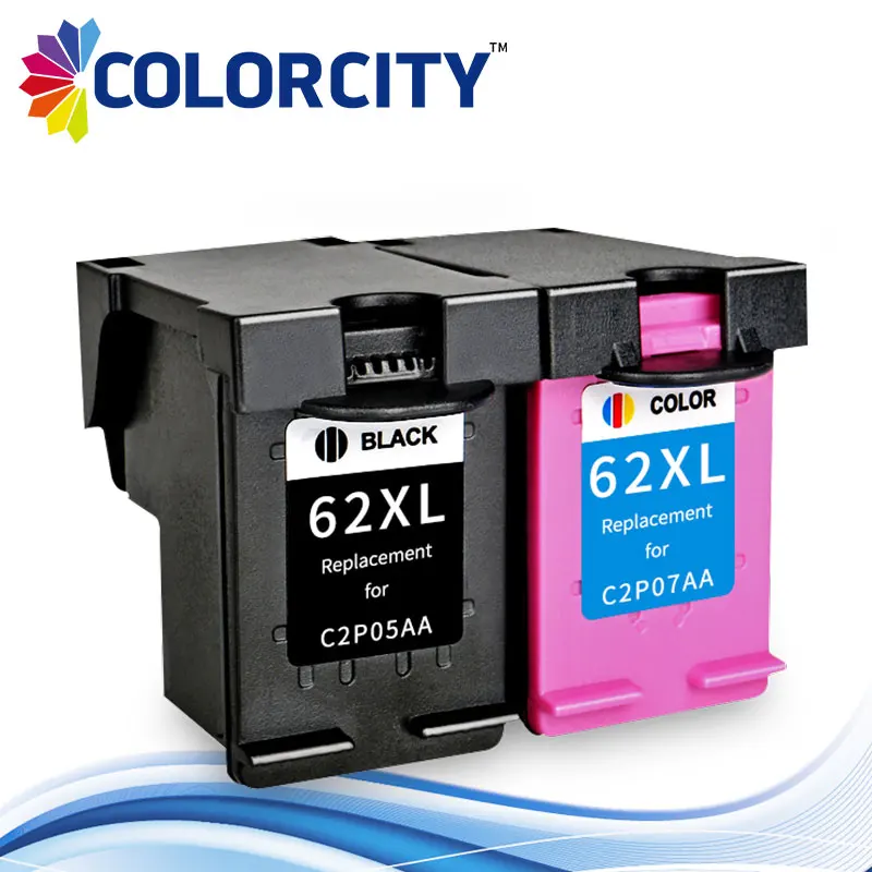 Einkshop 62XL Ink Cartridge Compatible For HP 62 XL For HP62 Envy 5540 5640 7640 5646 5541 5740 5742 5745 200 250 Printer 62XL