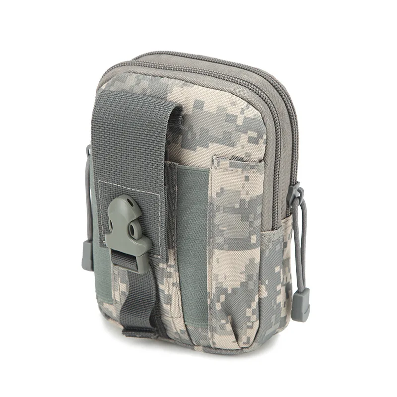 Военная Тактическая Сумка для походов на природе, альпинистская сумка для военной системы Molle, походный охотничий военный поясной рюкзак - Цвет: ACU