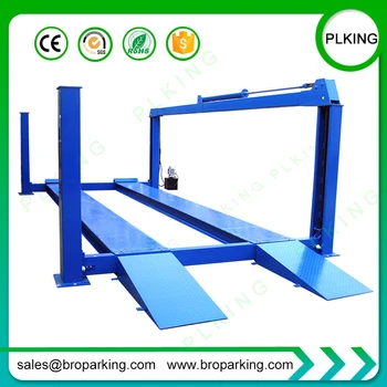 

Color customization 4 post auto lift garage