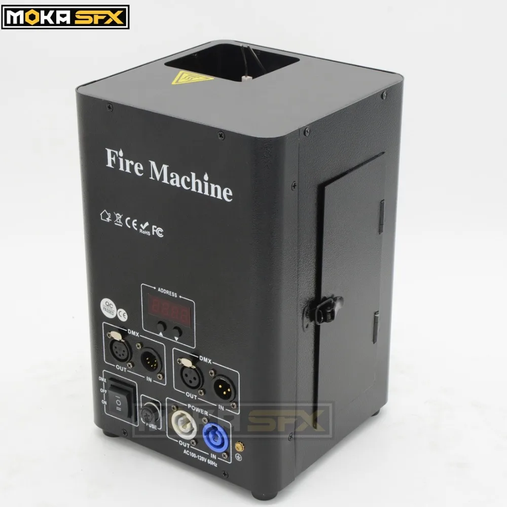 

2Pcs/lot 80W One Head Fire Flame Machine Stage Special Effect Flame Machine Spray Flame Machine