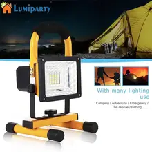 15 Вт светодиодный портативный Точечный светильник поисковый светильник походный светильник Светодиодный проекционный светильник перезаряжаемый ручной рабочий светильник портативный фонарь