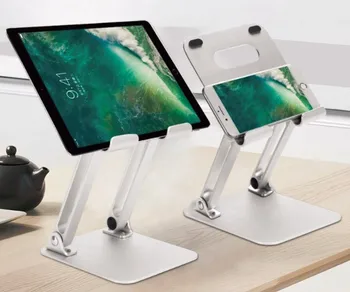 

Tinhofire JK-V6F Tablet PC Mobile phone Aluminum Adjustable Tablet Bracket Holder Stand for 4-11 inch Ipad Tablet iphone
