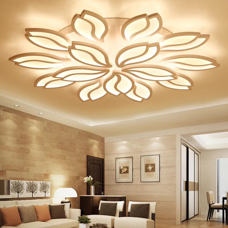 New LED Ceiling Lamp Simple Modern LED Ceiling Light For Living Room Bedroom Acrylic Ceiling Lamp LED Indoor Lighting fixtures