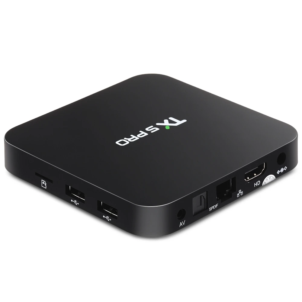 ТВ приставка TX5 Pro Bluetooth 4 0 2 Гб 16 H.265 четырехъядерный процессор Amlogic S905X Android 6 4G 5 8G WIFI