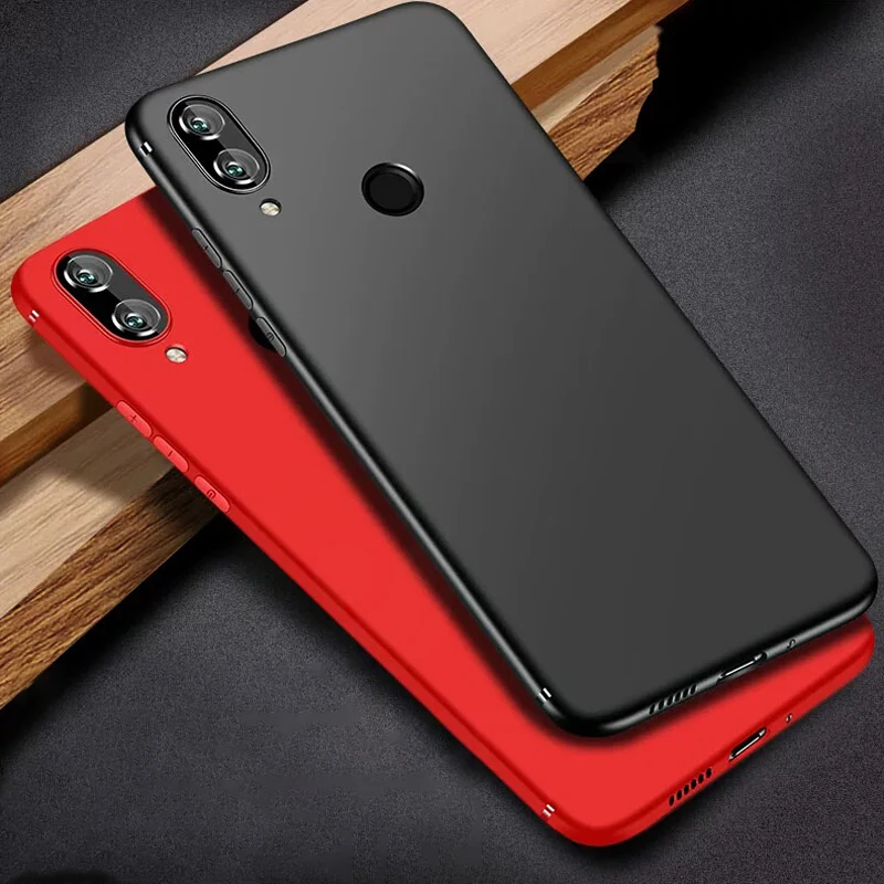 

Case For Huawei P Smart 2019 Case Matte Back Cover Silicone Armor Soft Bumper Fundas For Huawei P Smart 2018 Phone Case Mask